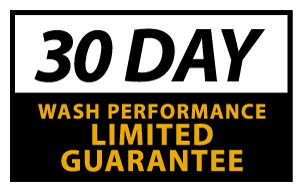 30 day wash performance limited guarantee