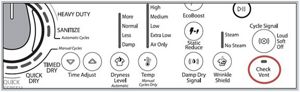 control panel