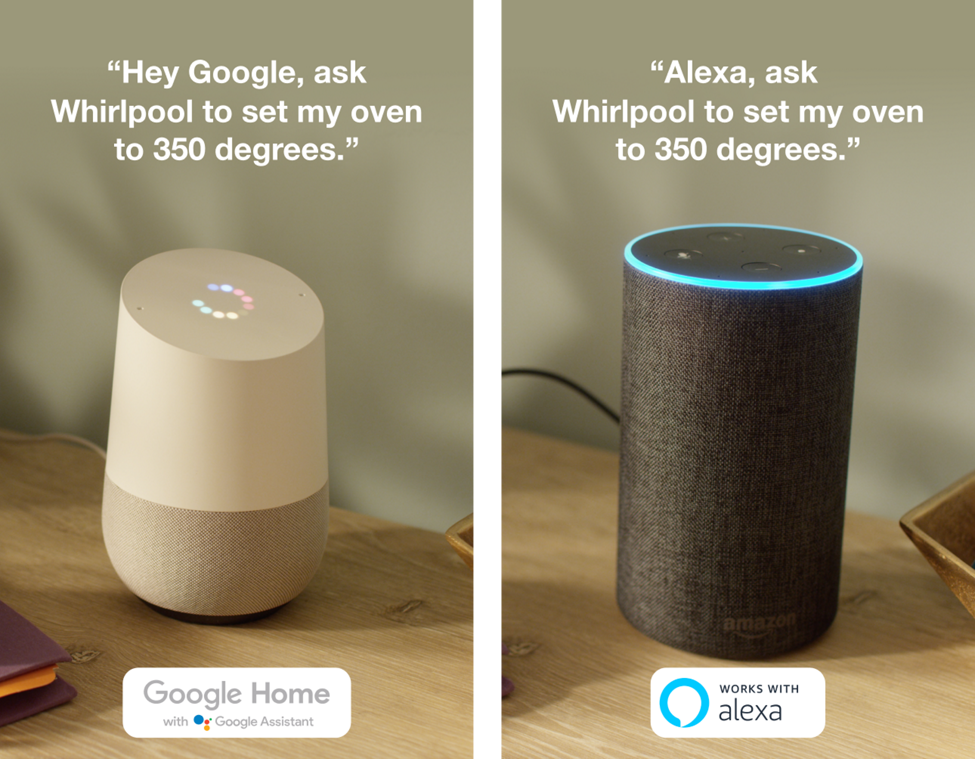 Control your smart range by Voice control with a voice-enabled device