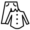 A dress clothes icon.