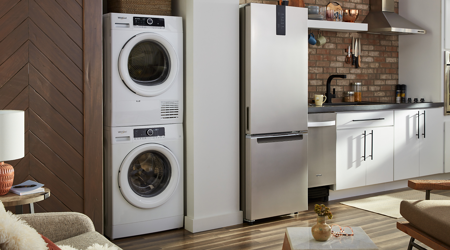 How to clean stackable washer and dryer 