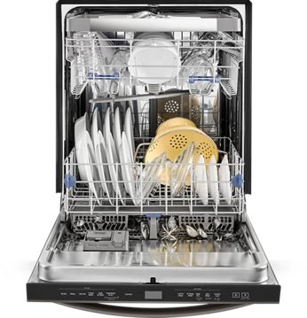 See what a new appliance finish on Whirlpool dishwashers can do for your design.