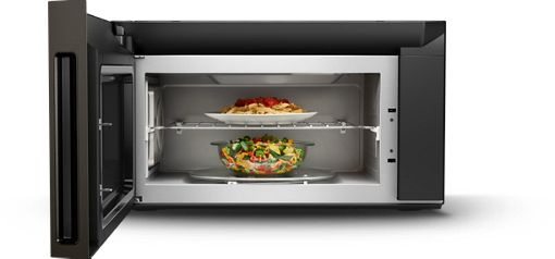 See what a new appliance finish on Whirlpool microwaves can do for your design.