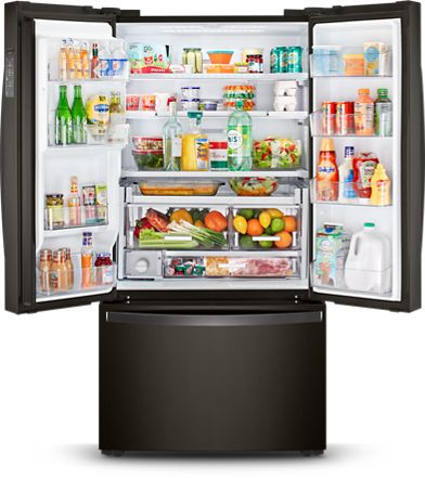 See what a new appliance finish on Whirlpool refrigerators can do for your design.