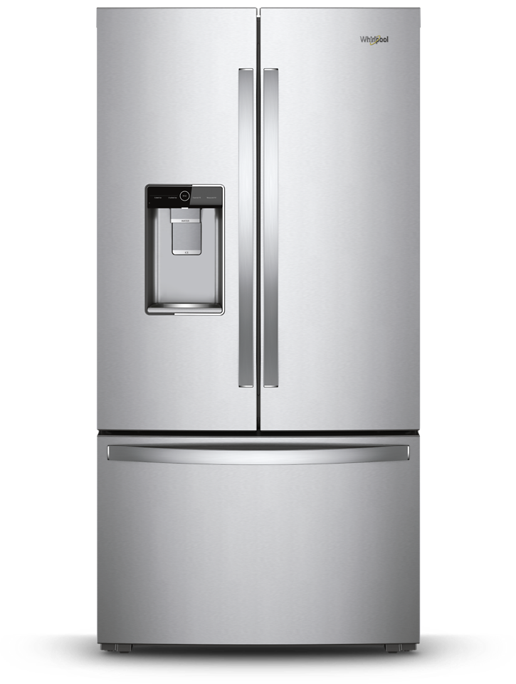 See what a new appliance finish on Whirlpool refrigerators can do for your design.