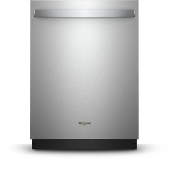 See what a new appliance finish on Whirlpool dishwashers can do for your design.