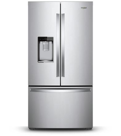See what a new appliance finish on Whirlpool refrigerators can do for your design.