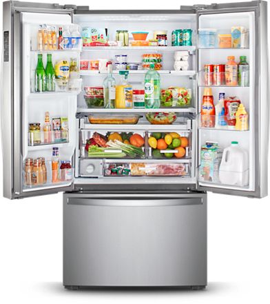 See what a new appliance finish on Whirlpool refrigerators can do for your design.