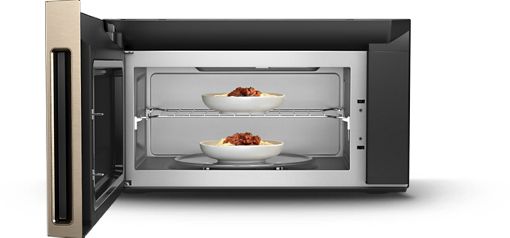 See what a new appliance finish on Whirlpool microwaves can do for your design.