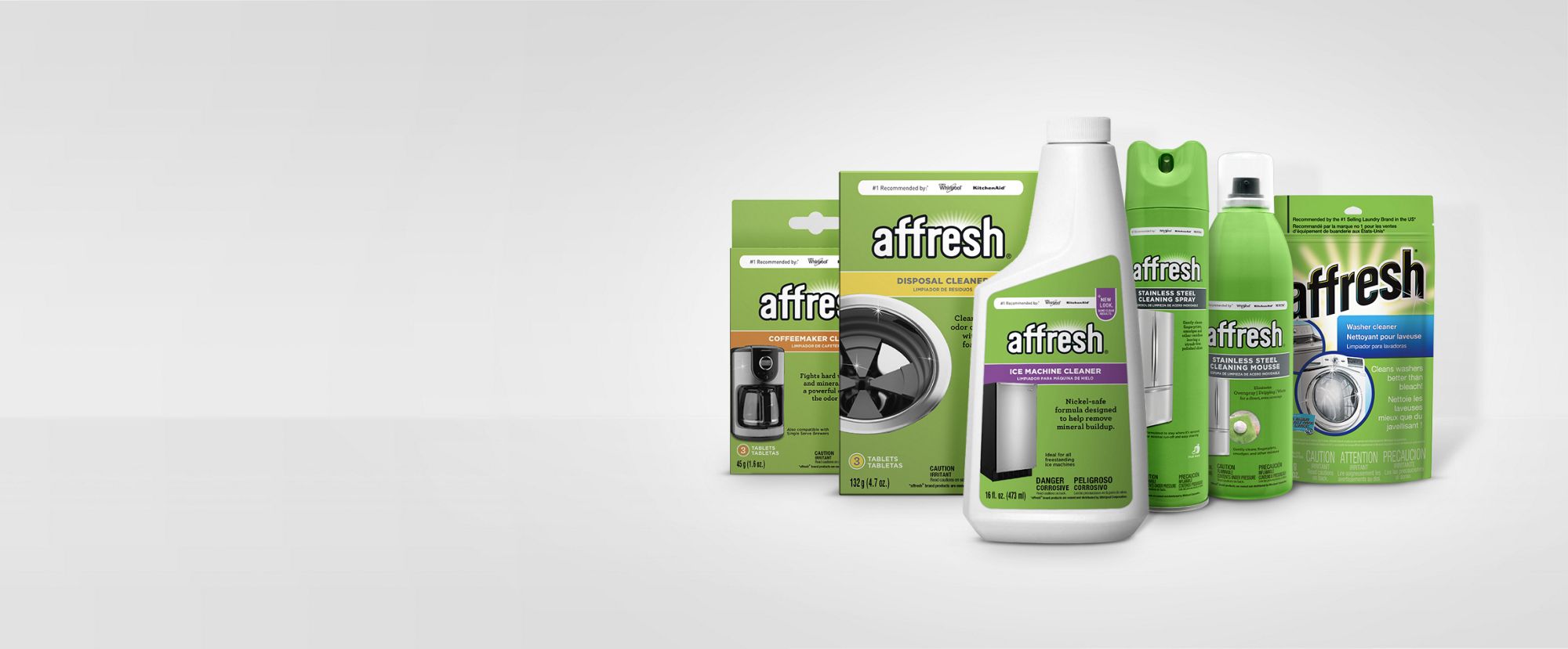 Affresh appliance cleaners.