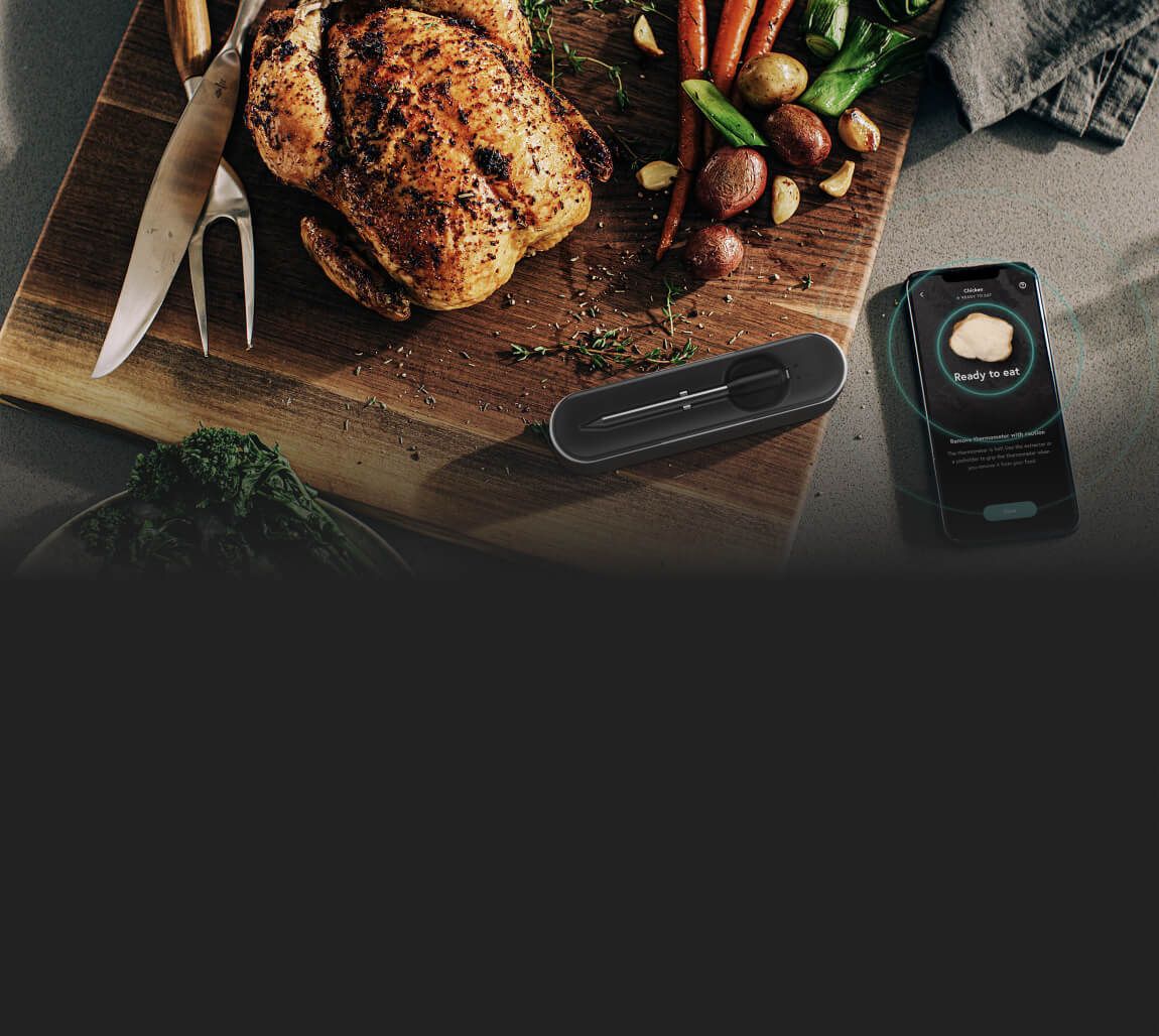 Yummly® Smart Meat Thermometer.