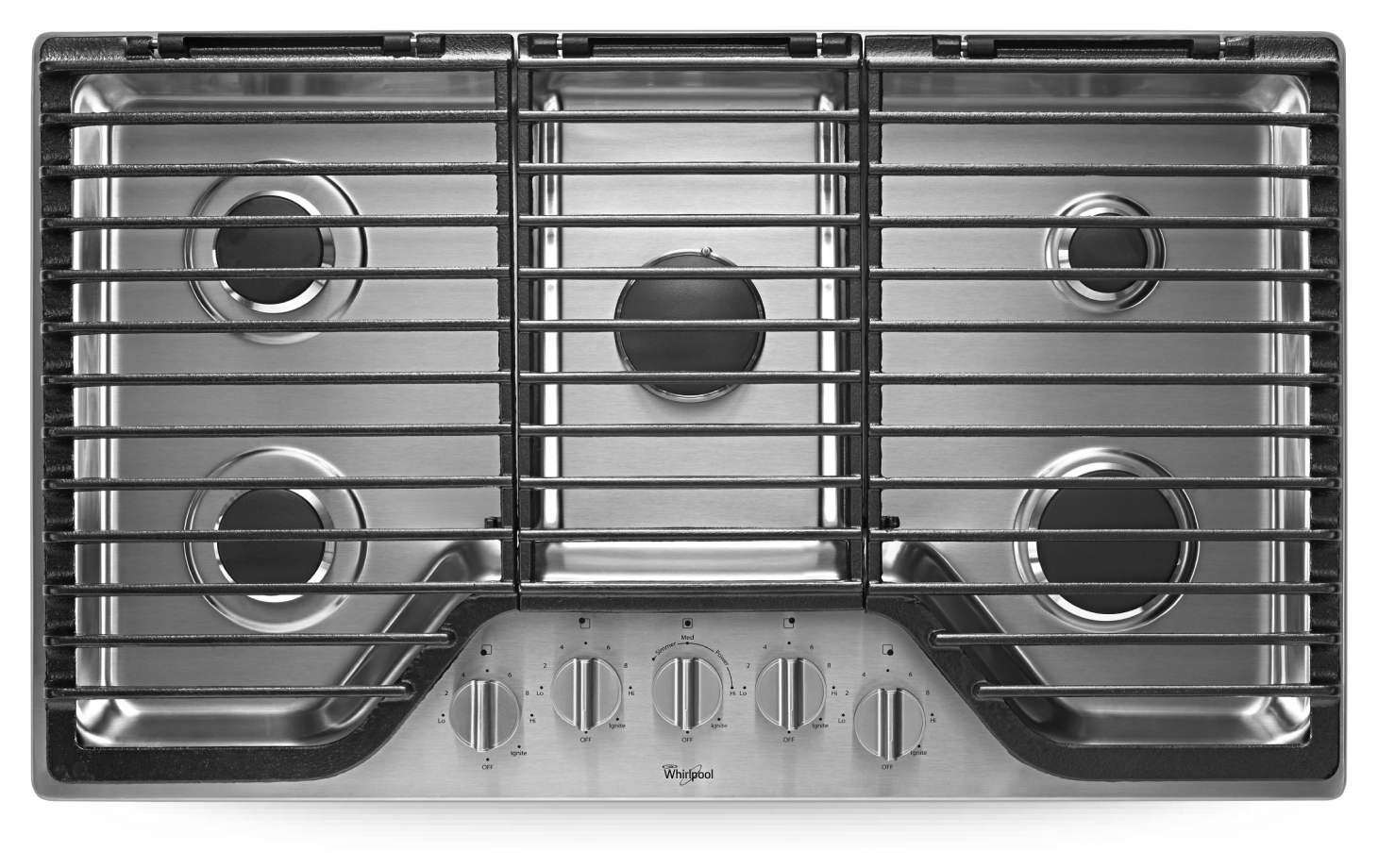 Gas Electric And Induction Cooktops Whirlpool