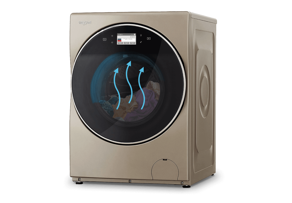 Evaporates and condenses moisture instead of venting.