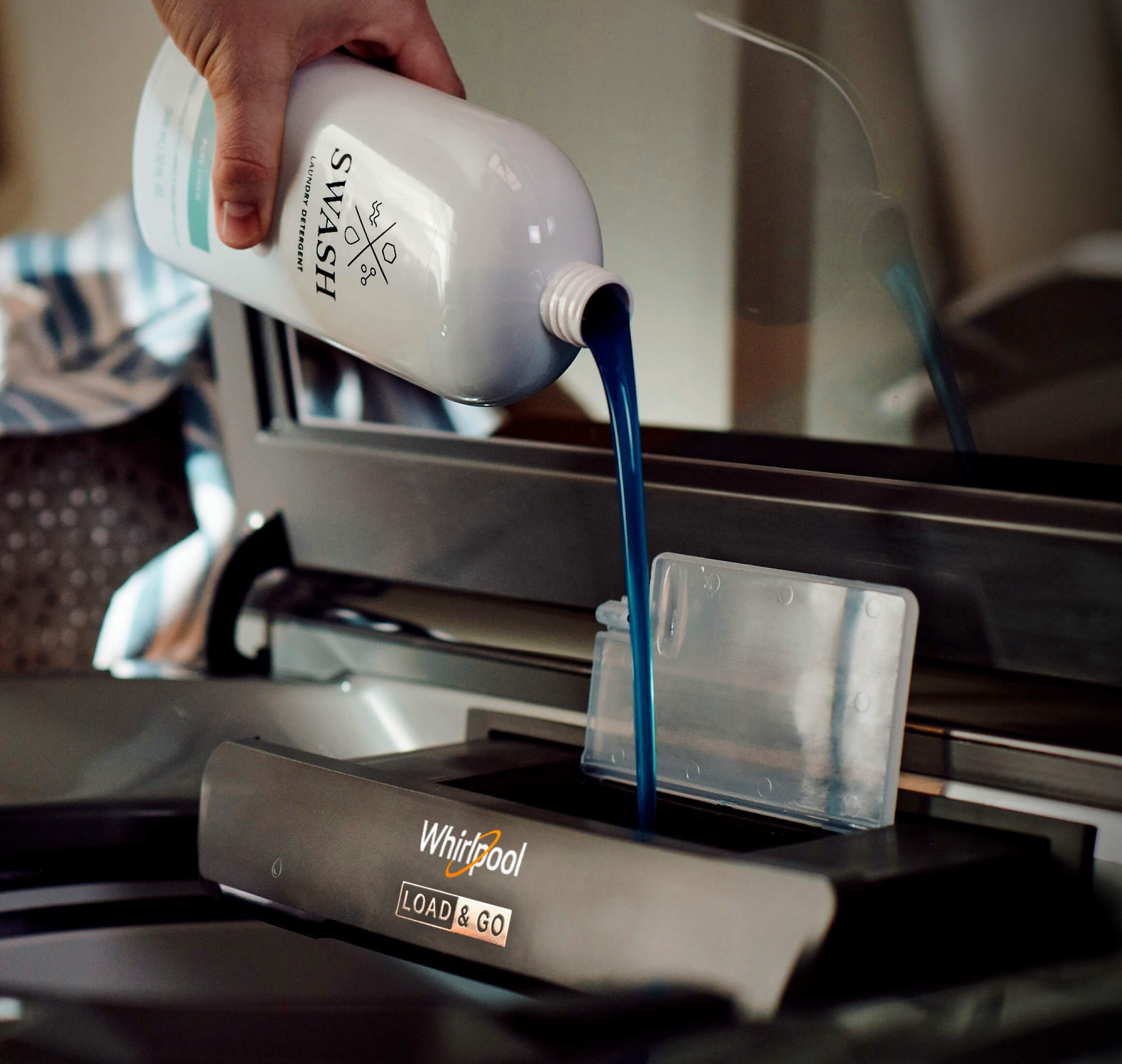 Washers with Load & Go™ Dispensers