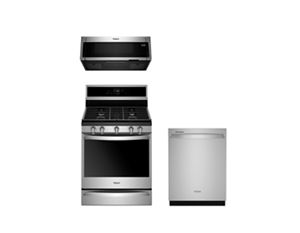 Dishwasher, Range and Microwave