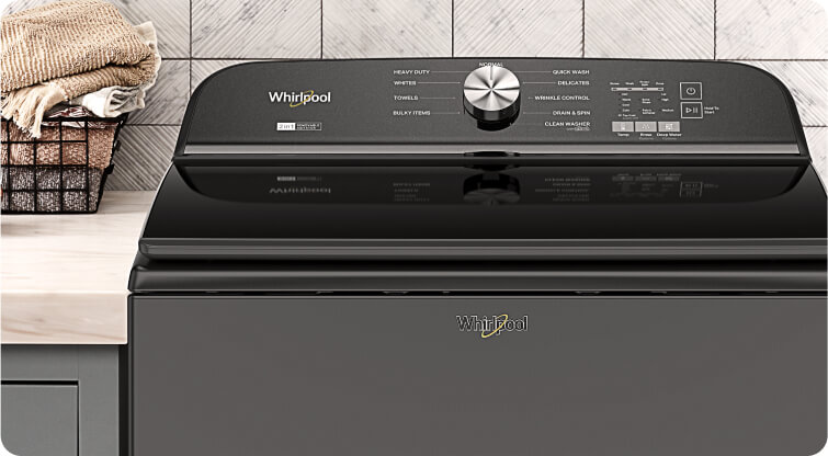  A Whirlpool® 2 in 1 Removable Agitator Washer