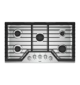 A Whirlpool® Gas Cooktop