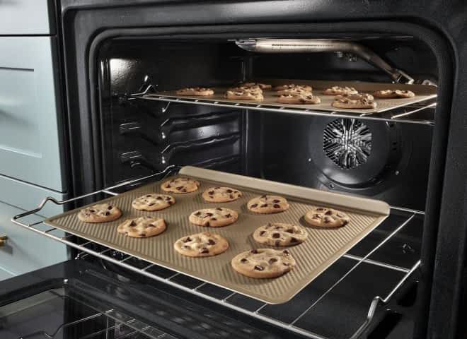 Cookies baking in a Whirlpool® Oven