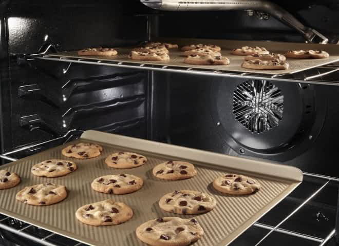 Cookies baking in a Whirlpool® Oven