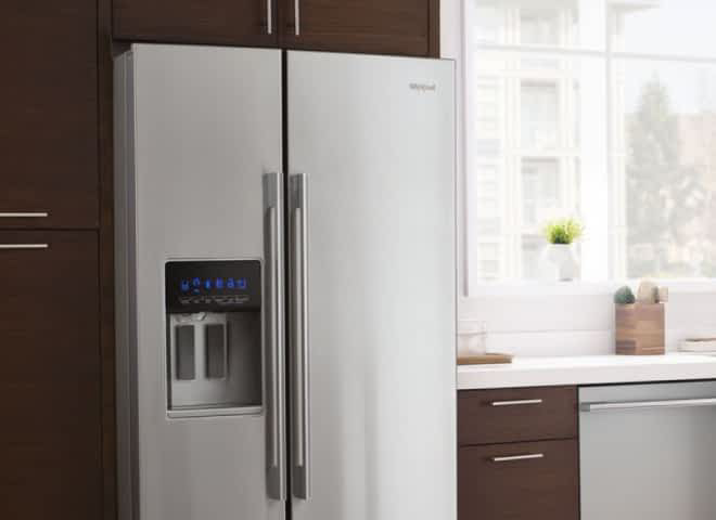 A Whirlpool® Side-by-Side Refrigerator