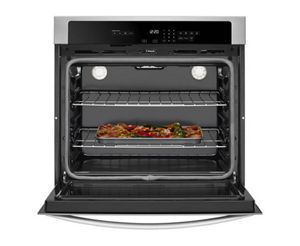 whirlpool stainless steel wall oven