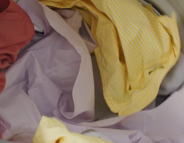 Clothes tumbling in a Whirlpool® Dryer