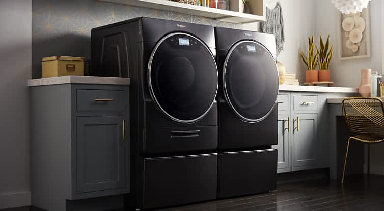 A Whirlpool® Front Load Washer & Dryer Set