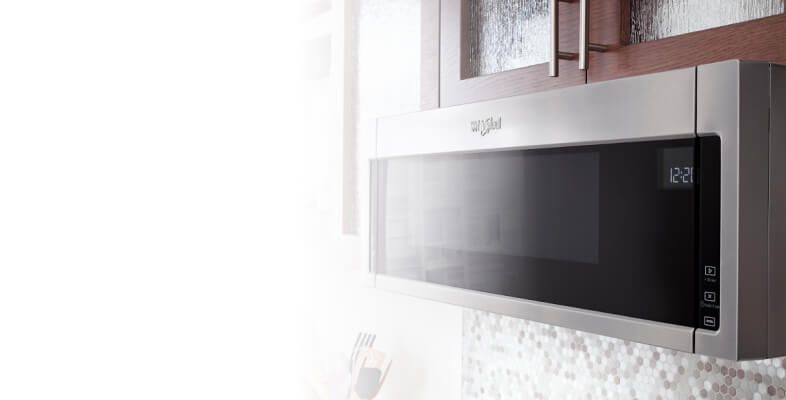Microwave ovens from Whirlpool.