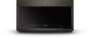 Microwaves Whirlpool Over The Range Microwave With Scan To Cook Fingerprint Resistant Black Stainless Steel