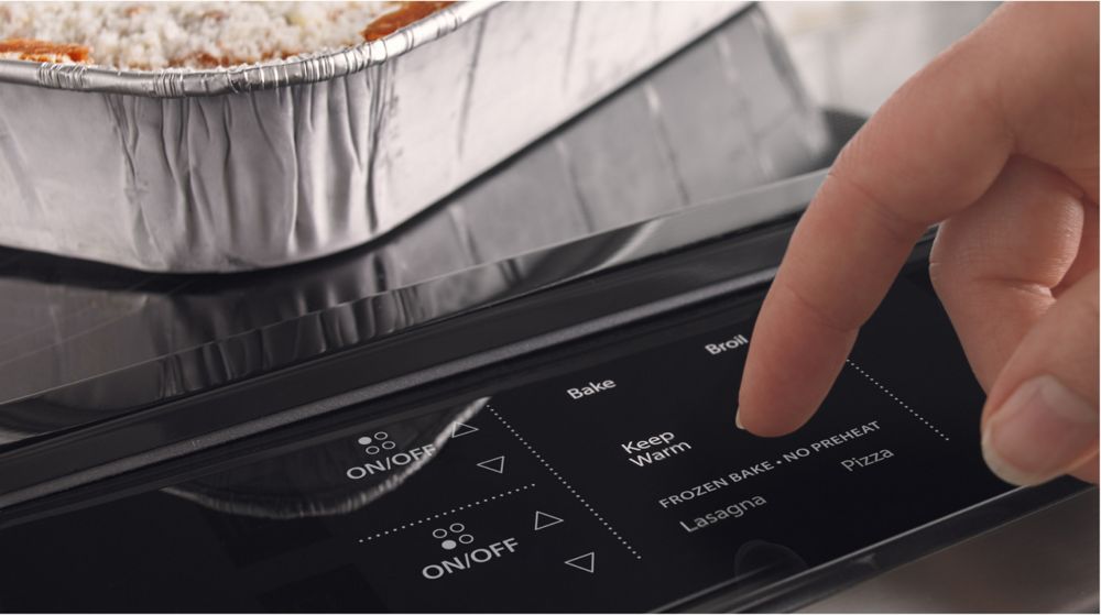 Save time with kitchen range features like Frozen Bake™ technology.