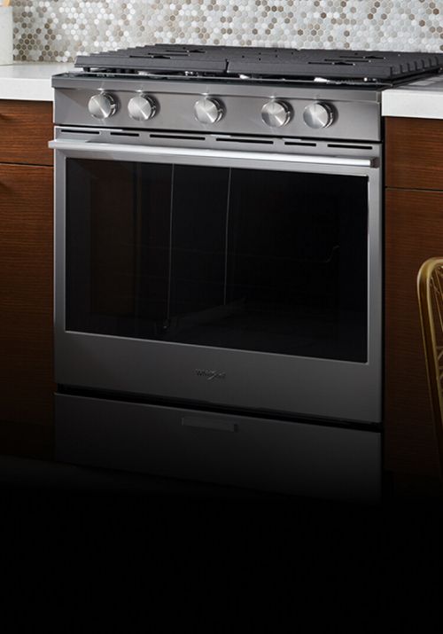 Get the best range for even cooking from Whirlpool.