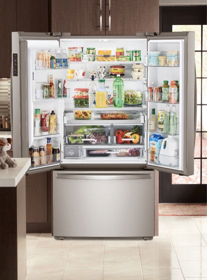 Keep food fresher longer with Whirlpool home refrigeration.