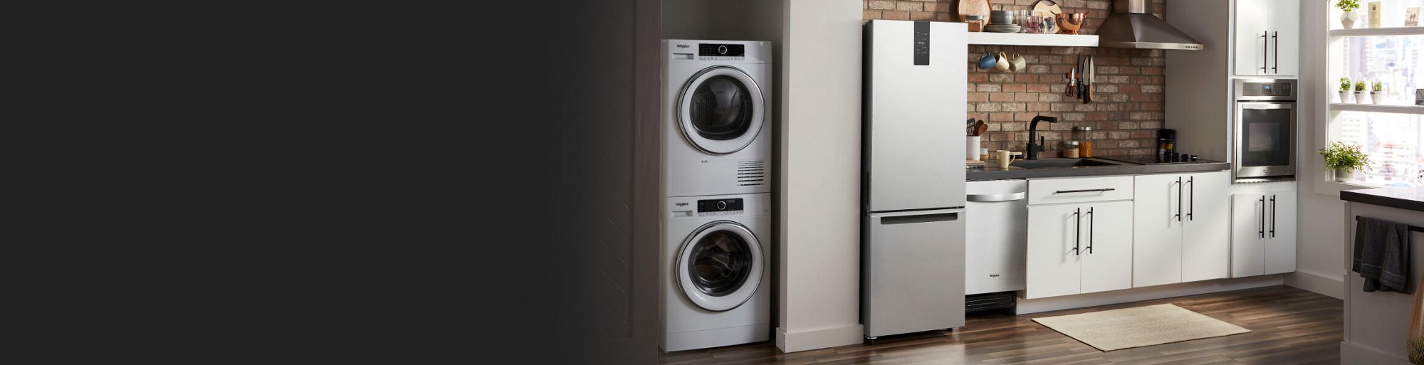 Whirlpool® small space kitchen appliances.
