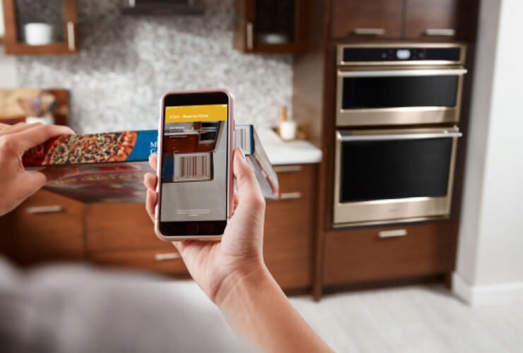 Scan-to-Cook technology gets you the right settings every time, no matter whose turn it is to make dinner.