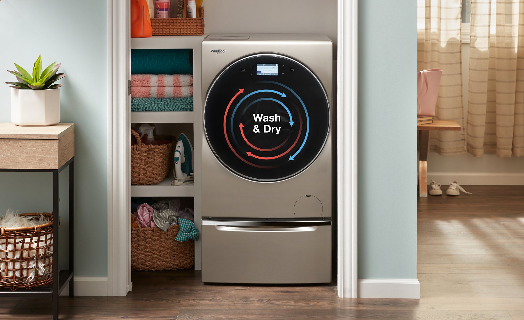 Washers with Load & Go™ dispensers