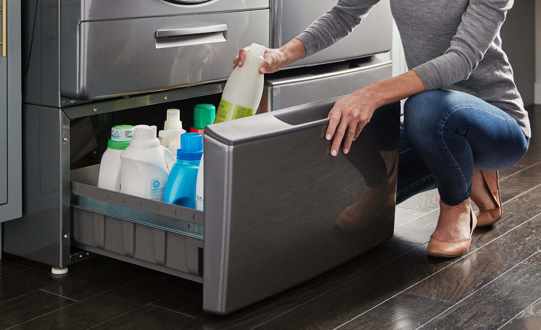 Washers with Load & Go™ dispensers