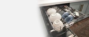 Whirlpool dishwasher silverware basket placement sale