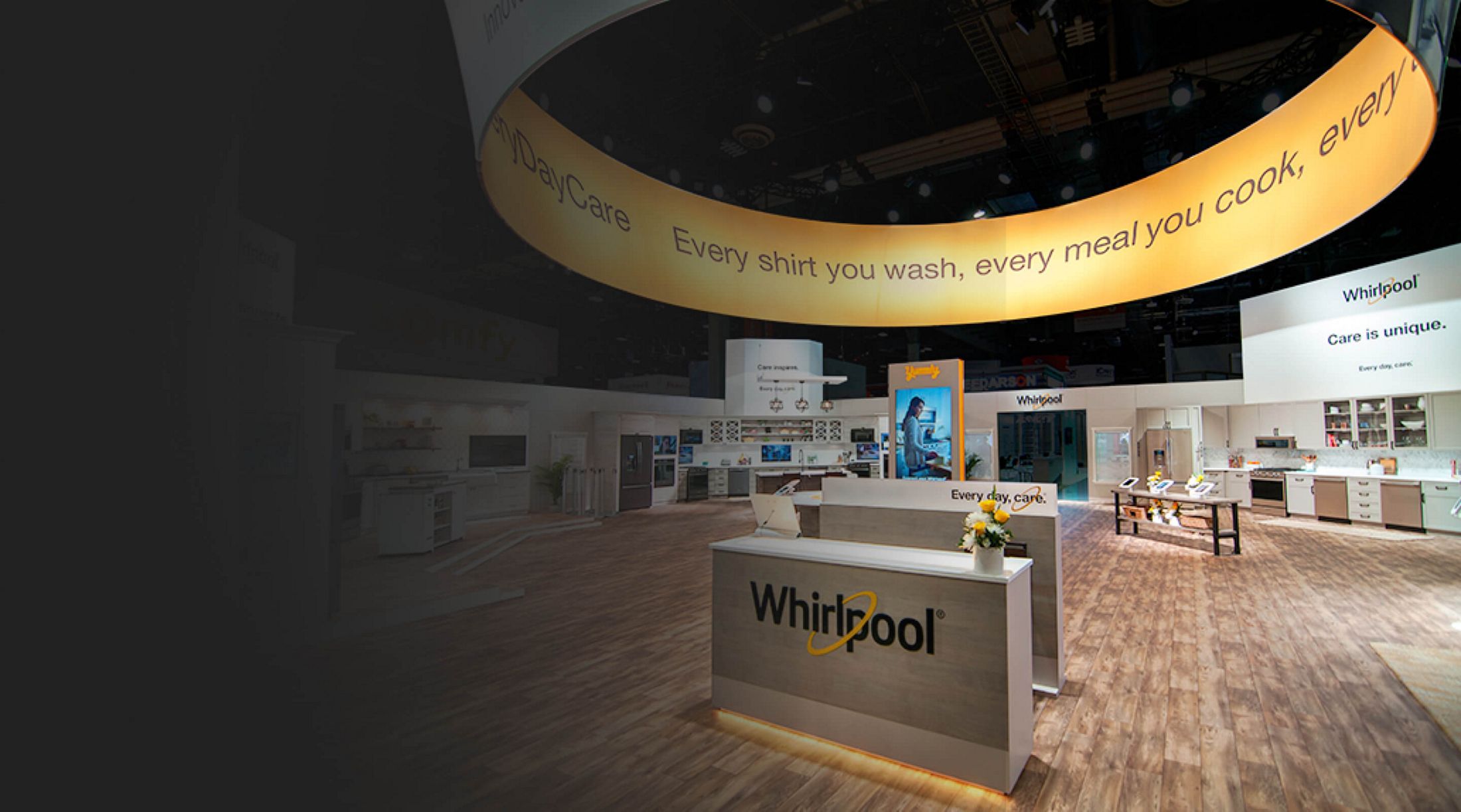 Whirlpool products at Consumer Electronics Show