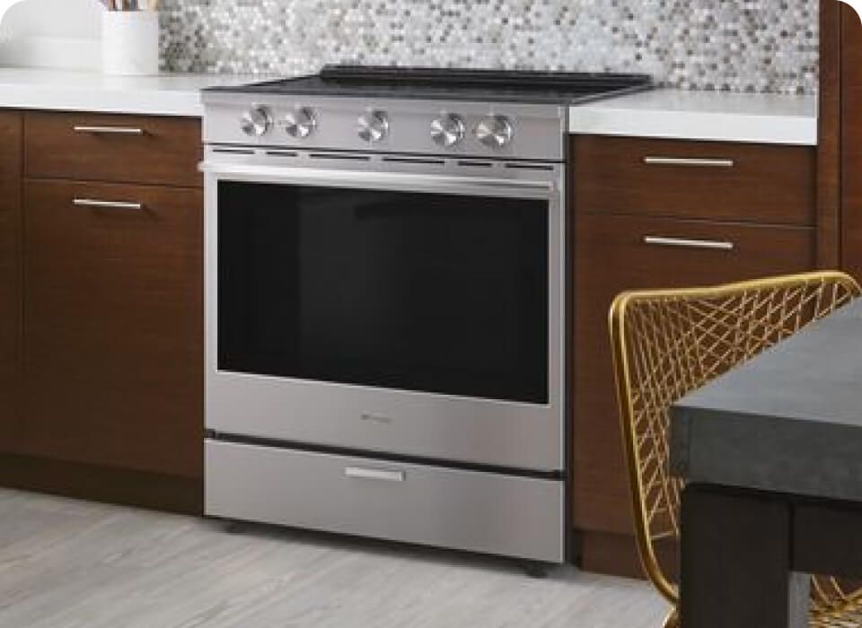 A kitchen with a Whirlpool® Range