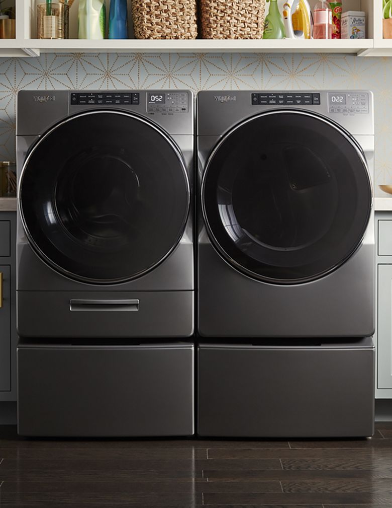 Save steps without sacrificing care with washing machines from Whirlpool.