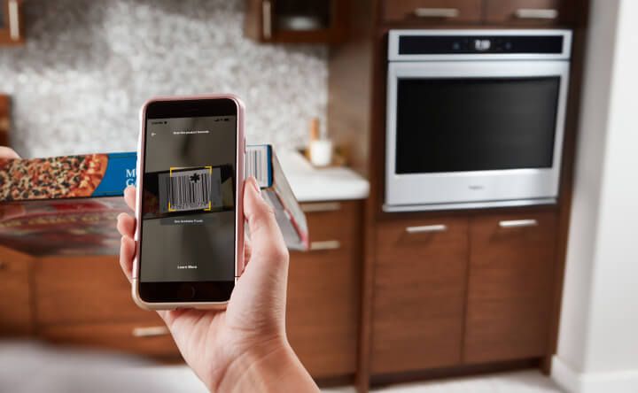 Scan-to-Cook technology gets you the right settings every time, no matter whose turn it is to make dinner.