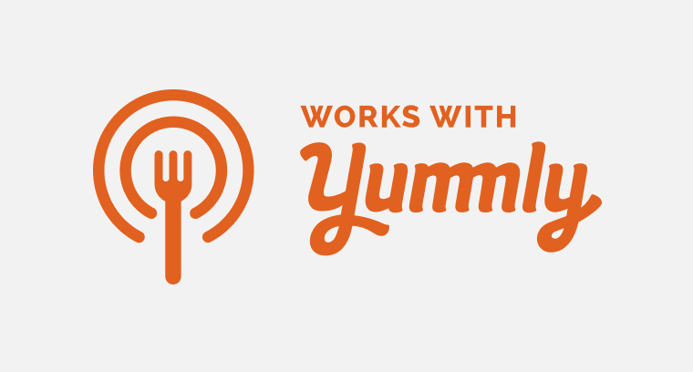 The Works with Yummly logo with a fork