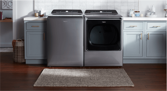Whirlpool® laundry pair.