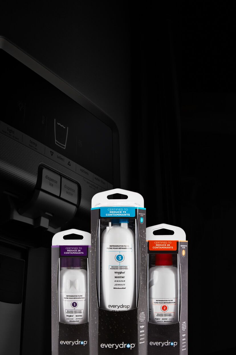 Group of everydrop(R) water filters.