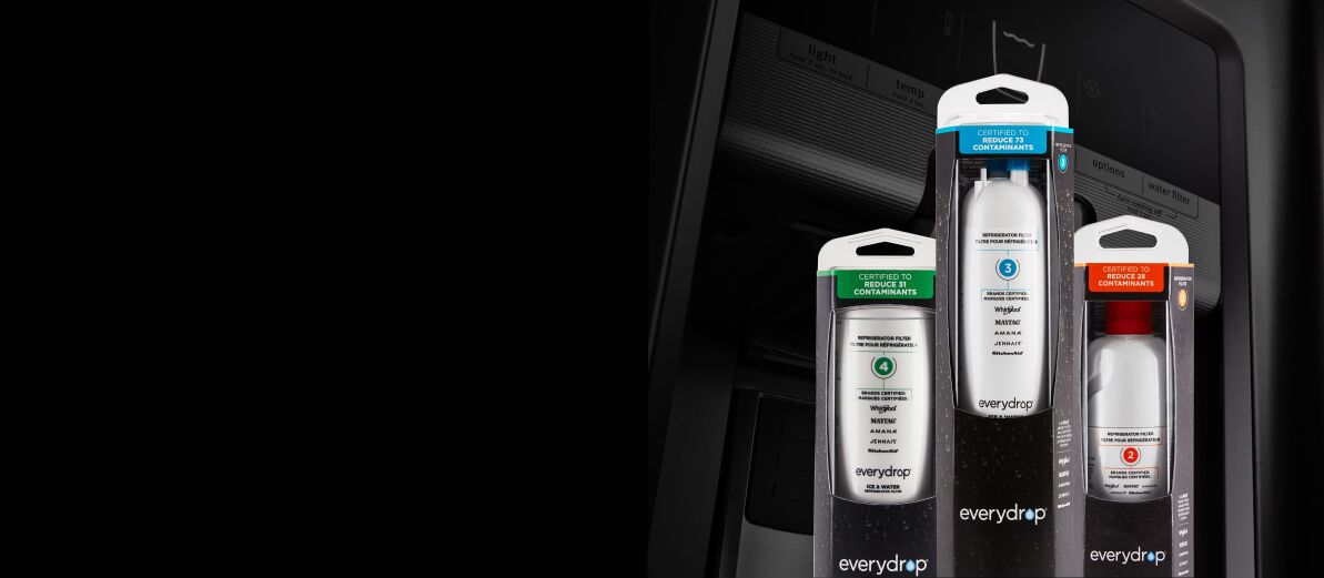 Group of everydrop(R) water filters.