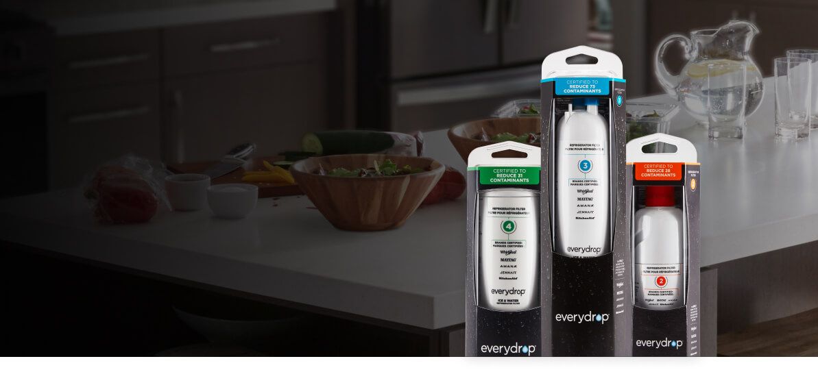 Group of everydrop(R) water filters.