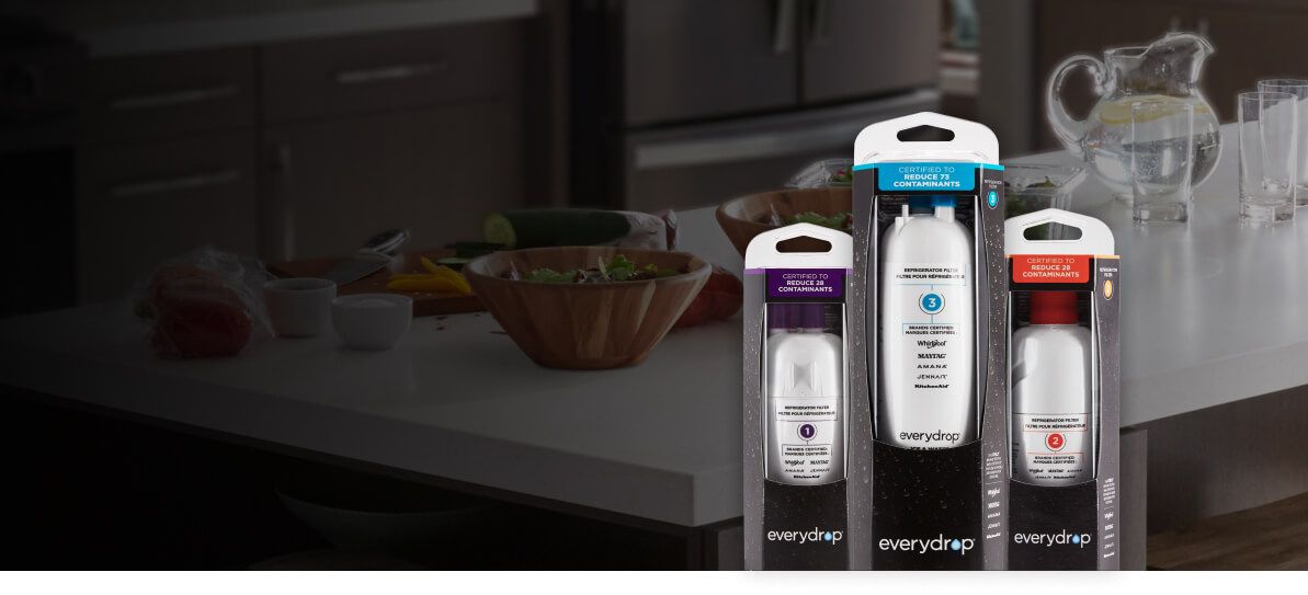 Group of everydrop(R) water filters.