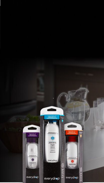 Group of everydrop(R) water filters.