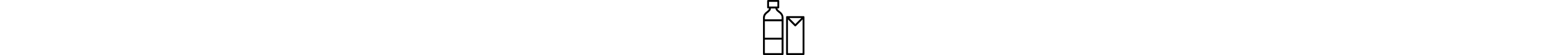 瓶子和纸箱图标