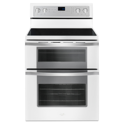 6.7 Cu. Ft. Whirlpool® Electric Double Oven Range with True Convection